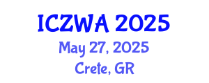 International Conference on Zoology and Wild Animals (ICZWA) May 27, 2025 - Crete, Greece