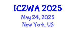 International Conference on Zoology and Wild Animals (ICZWA) May 24, 2025 - New York, United States