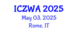 International Conference on Zoology and Wild Animals (ICZWA) May 03, 2025 - Rome, Italy