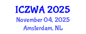 International Conference on Zoology and Wild Animals (ICZWA) November 04, 2025 - Amsterdam, Netherlands
