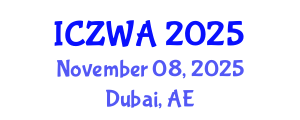 International Conference on Zoology and Wild Animals (ICZWA) November 08, 2025 - Dubai, United Arab Emirates