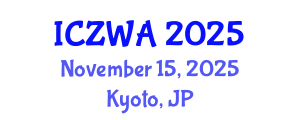 International Conference on Zoology and Wild Animals (ICZWA) November 15, 2025 - Kyoto, Japan