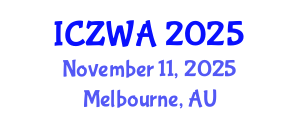 International Conference on Zoology and Wild Animals (ICZWA) November 11, 2025 - Melbourne, Australia