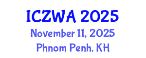 International Conference on Zoology and Wild Animals (ICZWA) November 11, 2025 - Phnom Penh, Cambodia