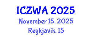 International Conference on Zoology and Wild Animals (ICZWA) November 15, 2025 - Reykjavik, Iceland