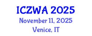 International Conference on Zoology and Wild Animals (ICZWA) November 11, 2025 - Venice, Italy
