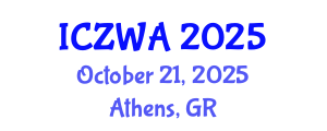 International Conference on Zoology and Wild Animals (ICZWA) October 21, 2025 - Athens, Greece
