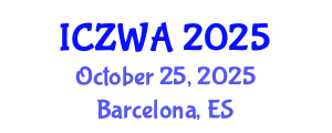 International Conference on Zoology and Wild Animals (ICZWA) October 25, 2025 - Barcelona, Spain