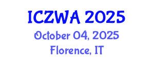 International Conference on Zoology and Wild Animals (ICZWA) October 04, 2025 - Florence, Italy