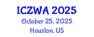 International Conference on Zoology and Wild Animals (ICZWA) October 25, 2025 - Houston, United States