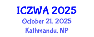 International Conference on Zoology and Wild Animals (ICZWA) October 21, 2025 - Kathmandu, Nepal