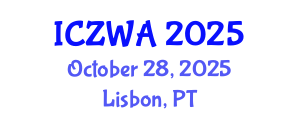 International Conference on Zoology and Wild Animals (ICZWA) October 28, 2025 - Lisbon, Portugal