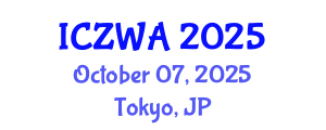 International Conference on Zoology and Wild Animals (ICZWA) October 07, 2025 - Tokyo, Japan