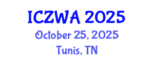 International Conference on Zoology and Wild Animals (ICZWA) October 25, 2025 - Tunis, Tunisia