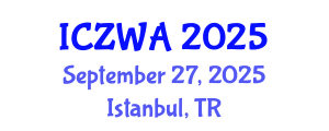 International Conference on Zoology and Wild Animals (ICZWA) September 27, 2025 - Istanbul, Turkey