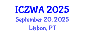 International Conference on Zoology and Wild Animals (ICZWA) September 20, 2025 - Lisbon, Portugal