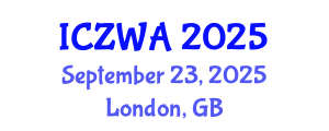 International Conference on Zoology and Wild Animals (ICZWA) September 23, 2025 - London, United Kingdom
