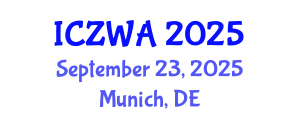International Conference on Zoology and Wild Animals (ICZWA) September 23, 2025 - Munich, Germany