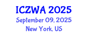 International Conference on Zoology and Wild Animals (ICZWA) September 09, 2025 - New York, United States