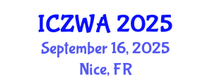 International Conference on Zoology and Wild Animals (ICZWA) September 16, 2025 - Nice, France