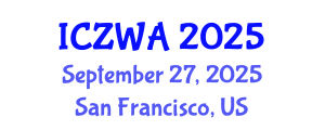International Conference on Zoology and Wild Animals (ICZWA) September 27, 2025 - San Francisco, United States