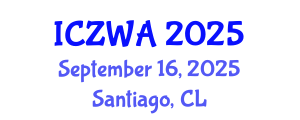 International Conference on Zoology and Wild Animals (ICZWA) September 16, 2025 - Santiago, Chile