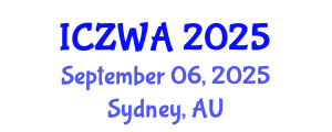 International Conference on Zoology and Wild Animals (ICZWA) September 06, 2025 - Sydney, Australia
