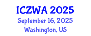 International Conference on Zoology and Wild Animals (ICZWA) September 16, 2025 - Washington, United States