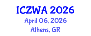 International Conference on Zoology and Wild Animals (ICZWA) April 06, 2026 - Athens, Greece International Conference on Zoology and Wild Animals (ICZWA) April 06, 2026 - Athens, Greece