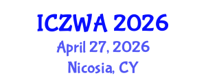 International Conference on Zoology and Wild Animals (ICZWA) April 27, 2026 - Nicosia, Cyprus International Conference on Zoology and Wild Animals (ICZWA) April 27, 2026 - Nicosia, Cyprus