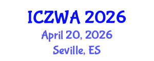 International Conference on Zoology and Wild Animals (ICZWA) April 20, 2026 - Seville, Spain International Conference on Zoology and Wild Animals (ICZWA) April 20, 2026 - Seville, Spain