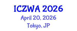 International Conference on Zoology and Wild Animals (ICZWA) April 20, 2026 - Tokyo, Japan