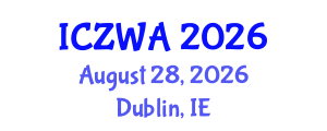 International Conference on Zoology and Wild Animals (ICZWA) August 28, 2026 - Dublin, Ireland International Conference on Zoology and Wild Animals (ICZWA) August 28, 2026 - Dublin, Ireland