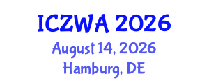 International Conference on Zoology and Wild Animals (ICZWA) August 14, 2026 - Hamburg, Germany International Conference on Zoology and Wild Animals (ICZWA) August 14, 2026 - Hamburg, Germany