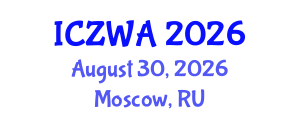 International Conference on Zoology and Wild Animals (ICZWA) August 30, 2026 - Moscow, Russia