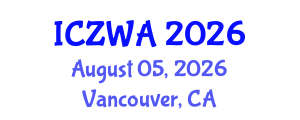 International Conference on Zoology and Wild Animals (ICZWA) August 05, 2026 - Vancouver, Canada International Conference on Zoology and Wild Animals (ICZWA) August 05, 2026 - Vancouver, Canada