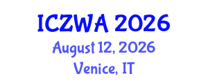 International Conference on Zoology and Wild Animals (ICZWA) August 12, 2026 - Venice, Italy International Conference on Zoology and Wild Animals (ICZWA) August 12, 2026 - Venice, Italy