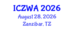 International Conference on Zoology and Wild Animals (ICZWA) August 28, 2026 - Zanzibar, Tanzania International Conference on Zoology and Wild Animals (ICZWA) August 28, 2026 - Zanzibar, Tanzania