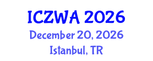 International Conference on Zoology and Wild Animals (ICZWA) December 20, 2026 - Istanbul, Turkey