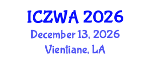 International Conference on Zoology and Wild Animals (ICZWA) December 13, 2026 - Vientiane, Laos