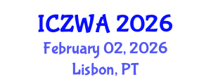 International Conference on Zoology and Wild Animals (ICZWA) February 02, 2026 - Lisbon, Portugal International Conference on Zoology and Wild Animals (ICZWA) February 02, 2026 - Lisbon, Portugal