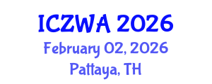 International Conference on Zoology and Wild Animals (ICZWA) February 02, 2026 - Pattaya, Thailand International Conference on Zoology and Wild Animals (ICZWA) February 02, 2026 - Pattaya, Thailand