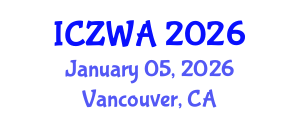 International Conference on Zoology and Wild Animals (ICZWA) January 05, 2026 - Vancouver, Canada International Conference on Zoology and Wild Animals (ICZWA) January 05, 2026 - Vancouver, Canada