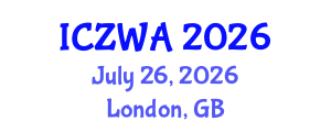 International Conference on Zoology and Wild Animals (ICZWA) July 26, 2026 - London, United Kingdom