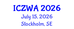 International Conference on Zoology and Wild Animals (ICZWA) July 15, 2026 - Stockholm, Sweden International Conference on Zoology and Wild Animals (ICZWA) July 15, 2026 - Stockholm, Sweden