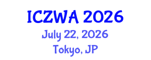 International Conference on Zoology and Wild Animals (ICZWA) July 22, 2026 - Tokyo, Japan