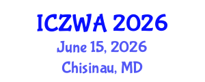International Conference on Zoology and Wild Animals (ICZWA) June 15, 2026 - Chisinau, Republic of Moldova International Conference on Zoology and Wild Animals (ICZWA) June 15, 2026 - Chisinau, Republic of Moldova