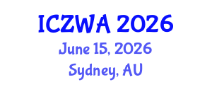 International Conference on Zoology and Wild Animals (ICZWA) June 15, 2026 - Sydney, Australia