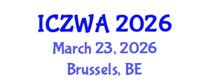 International Conference on Zoology and Wild Animals (ICZWA) March 23, 2026 - Brussels, Belgium International Conference on Zoology and Wild Animals (ICZWA) March 23, 2026 - Brussels, Belgium