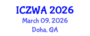 International Conference on Zoology and Wild Animals (ICZWA) March 09, 2026 - Doha, Qatar International Conference on Zoology and Wild Animals (ICZWA) March 09, 2026 - Doha, Qatar